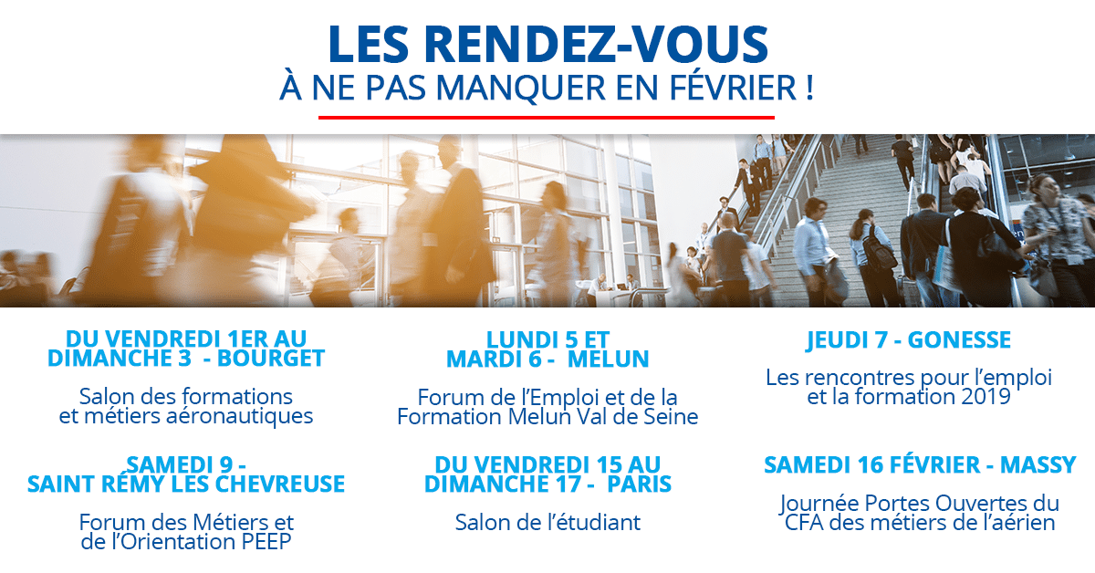Planning salon formation metier aeroport et avion